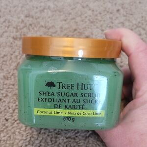 Tree Hut Coconut Lime Shea Sugar Scrub - Green